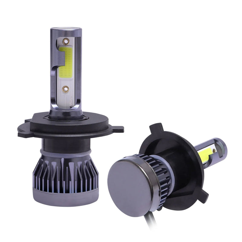2Pcs LED H4 H7 Farol de carro H1 Lâmpada LED H8 H11 9005 HB3 9006 HB4 9004 HB1 H3 HB5 H13 Luzes Led 20000LM Turbo lâmpada 12V - SHAMYS ONLINE SHOPPING
