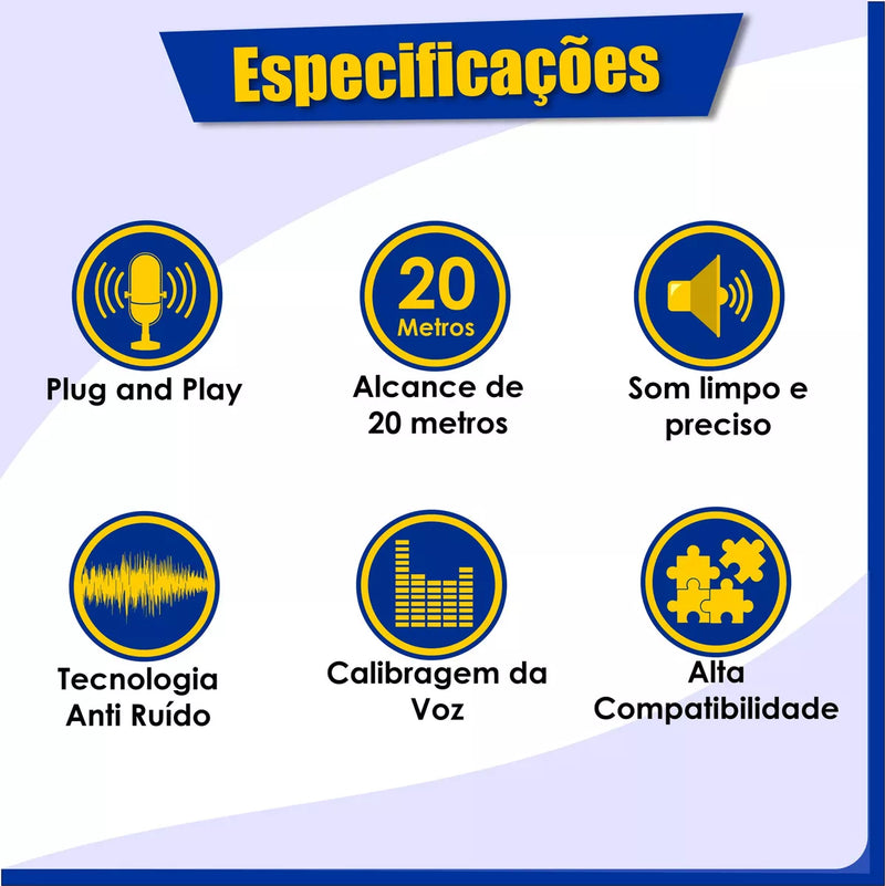 Basix 2.4G Microfone de lapela sem fio portátil para gravação de áudio e vídeo para iPhone e Androide