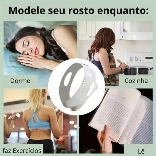 Faixa Facial Modeladora de Rosto V-Line Lifting