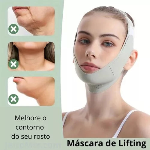 Faixa Facial Modeladora de Rosto V-Line Lifting