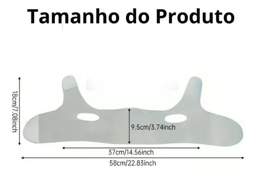 Faixa Facial Modeladora de Rosto V-Line Lifting