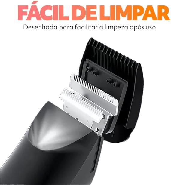 Aparador profissional de pelos corporais BLADELOCK™  Extra Seguro, com lâmina de cerâmica virilha para homens e mulheres.
