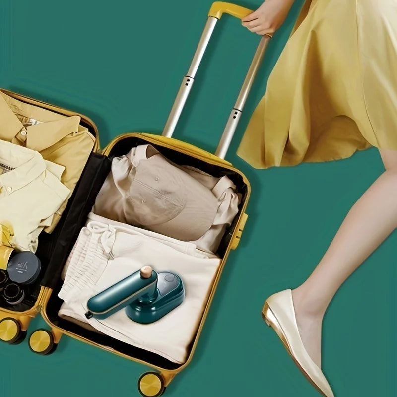 Ferro de passar a vapor portátil compacto - rotação de 180 °, design dobrável - conveniente para viagens