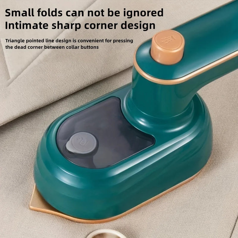 Ferro de passar a vapor portátil compacto - rotação de 180 °, design dobrável - conveniente para viagens