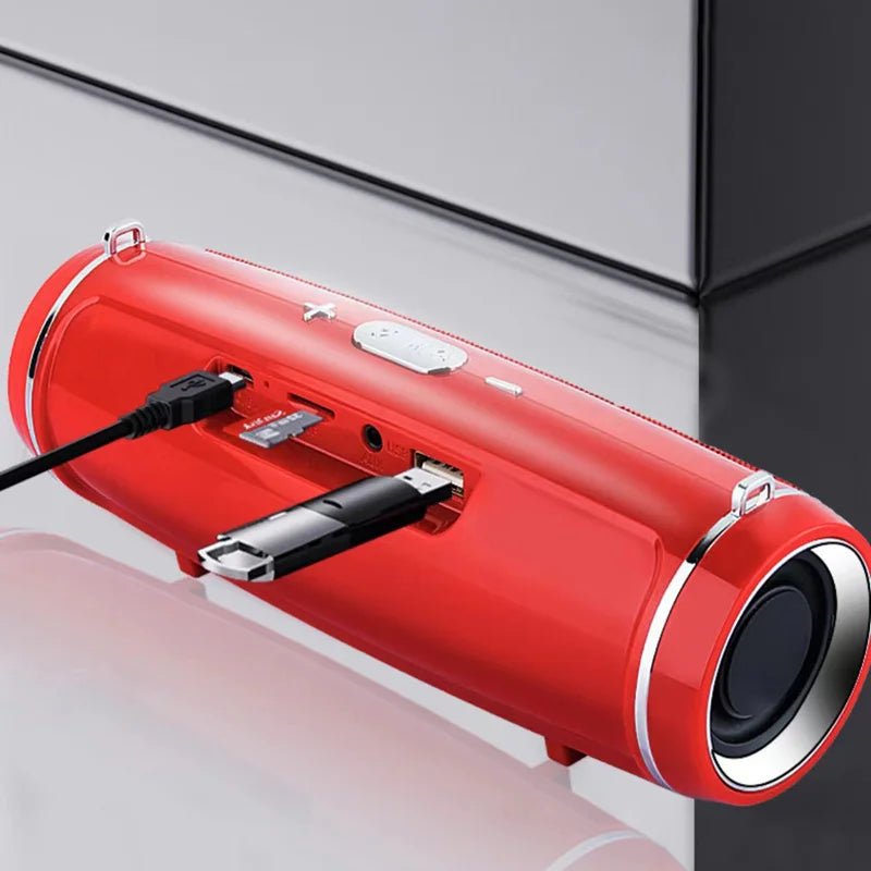 Alto - falante Bluetooth de alta qualidade e alta potência portátil, áudio sem fio externo, 3D surround, 200W - SHAMYS ONLINE SHOPPING