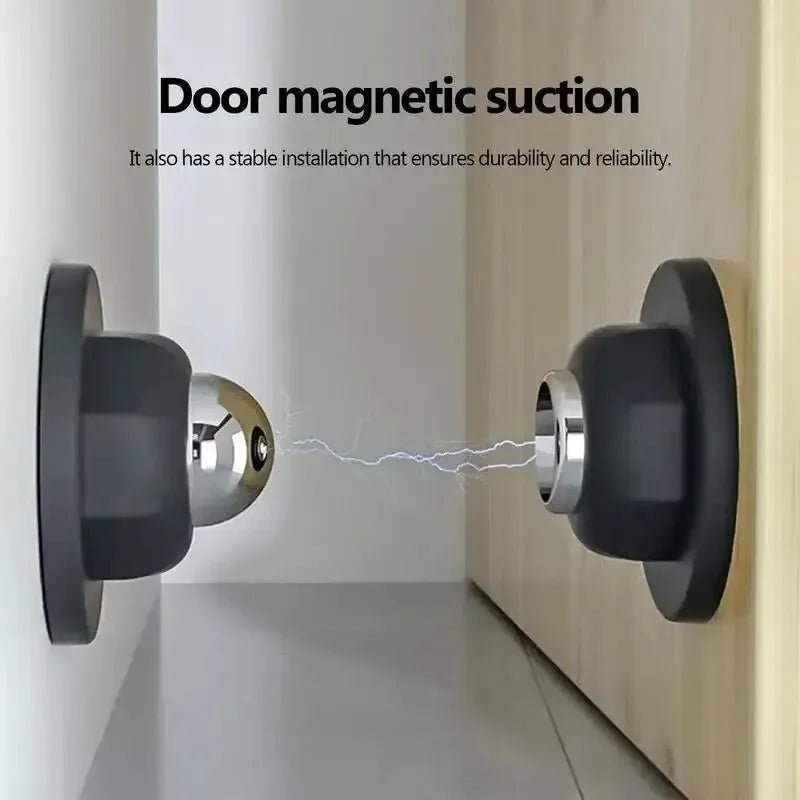 Batente Anti - colisão Magnético Forte Mudo Porta Touch Silicone - SHAMYS ONLINE SHOPPING