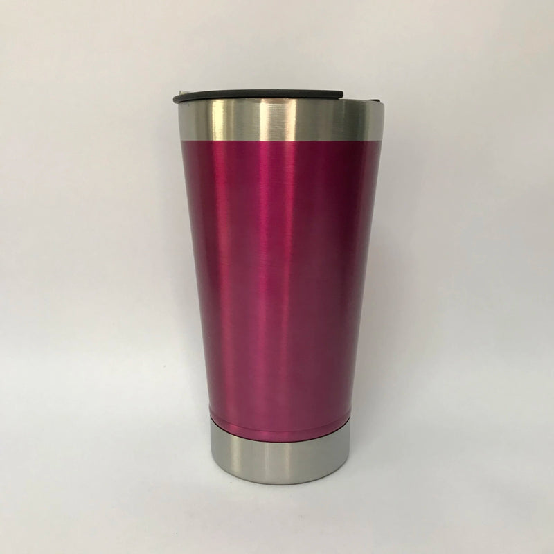 Copo Térmico 473ml Com Tampa Abridor Inox - SHAMYS ONLINE SHOPPING