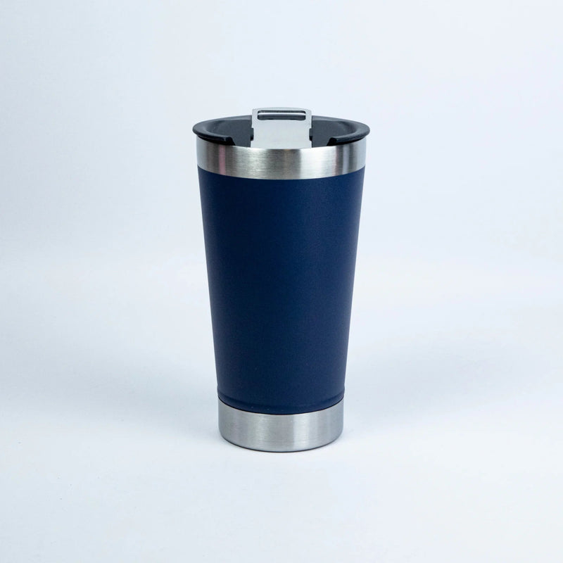 Copo Térmico 473ml Com Tampa Abridor Inox - SHAMYS ONLINE SHOPPING