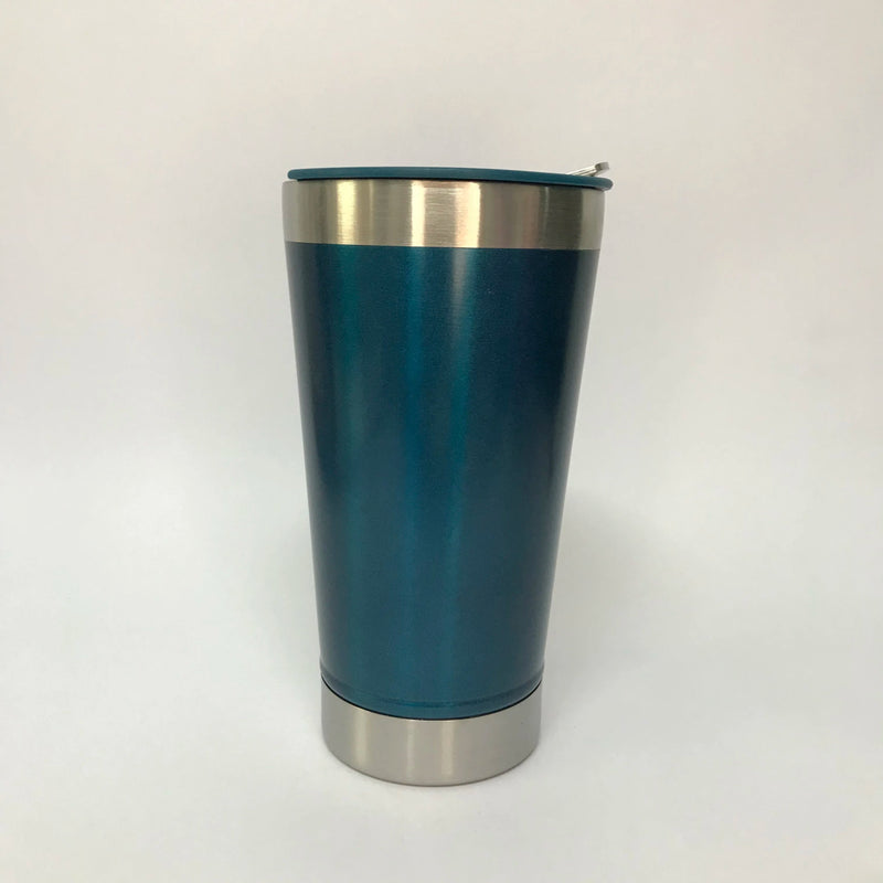 Copo Térmico 473ml Com Tampa Abridor Inox - SHAMYS ONLINE SHOPPING