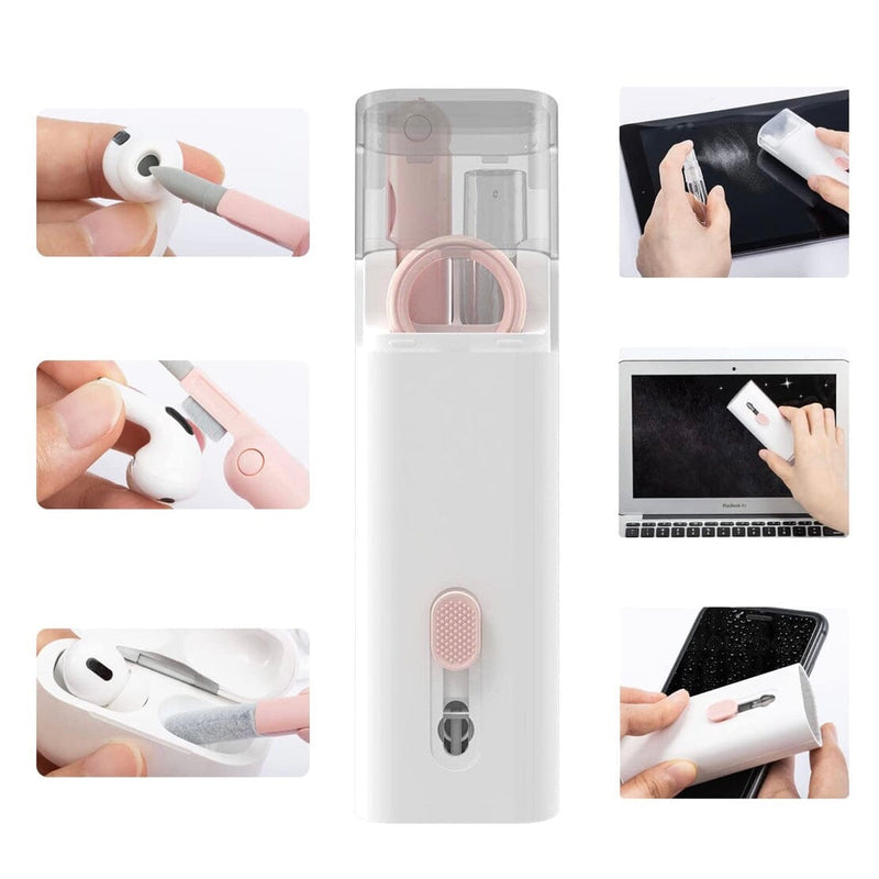 Escova de Limpeza para Teclado e Celular - CleanPro 7 em 1 - SHAMYS ONLINE SHOPPING