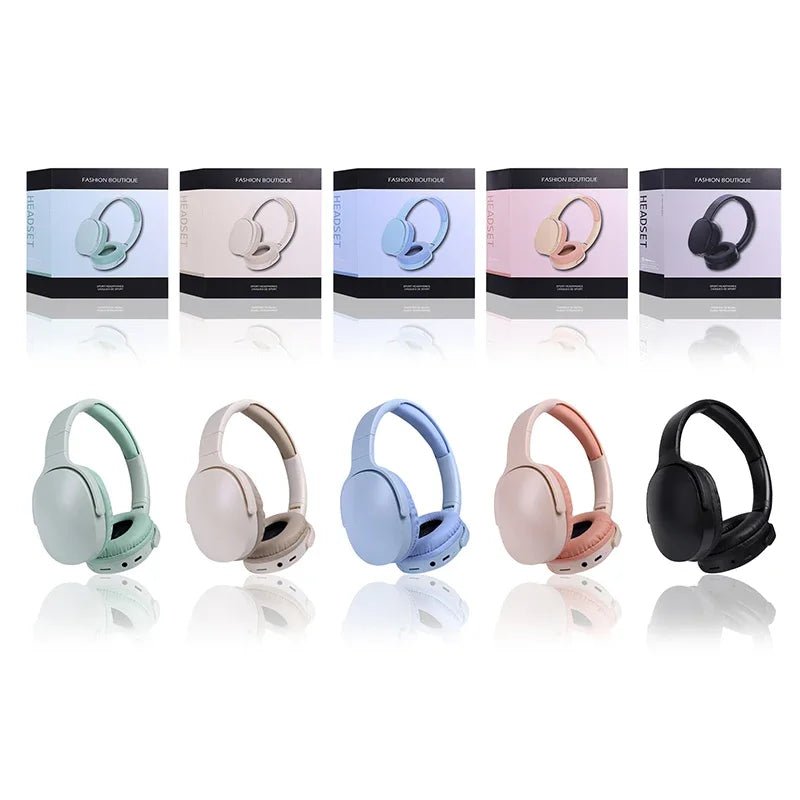 Fones de ouvido sem fio Bluetooth 5.3, para jogos com microfone. - SHAMYS ONLINE SHOPPING