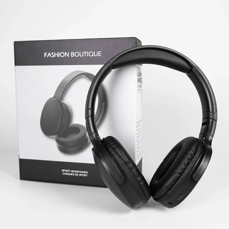 Fones de ouvido sem fio Bluetooth 5.3, para jogos com microfone. - SHAMYS ONLINE SHOPPING