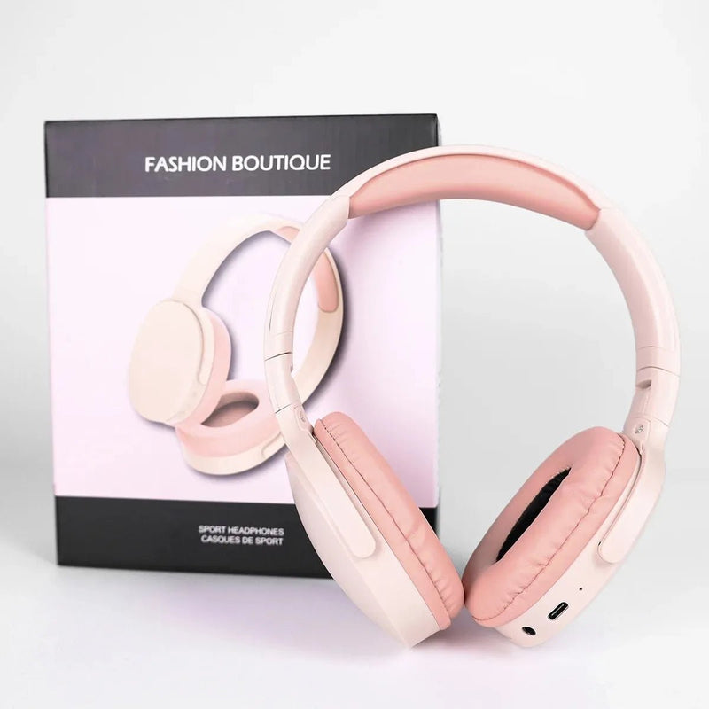 Fones de ouvido sem fio Bluetooth 5.3, para jogos com microfone. - SHAMYS ONLINE SHOPPING