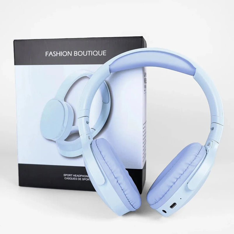 Fones de ouvido sem fio Bluetooth 5.3, para jogos com microfone. - SHAMYS ONLINE SHOPPING