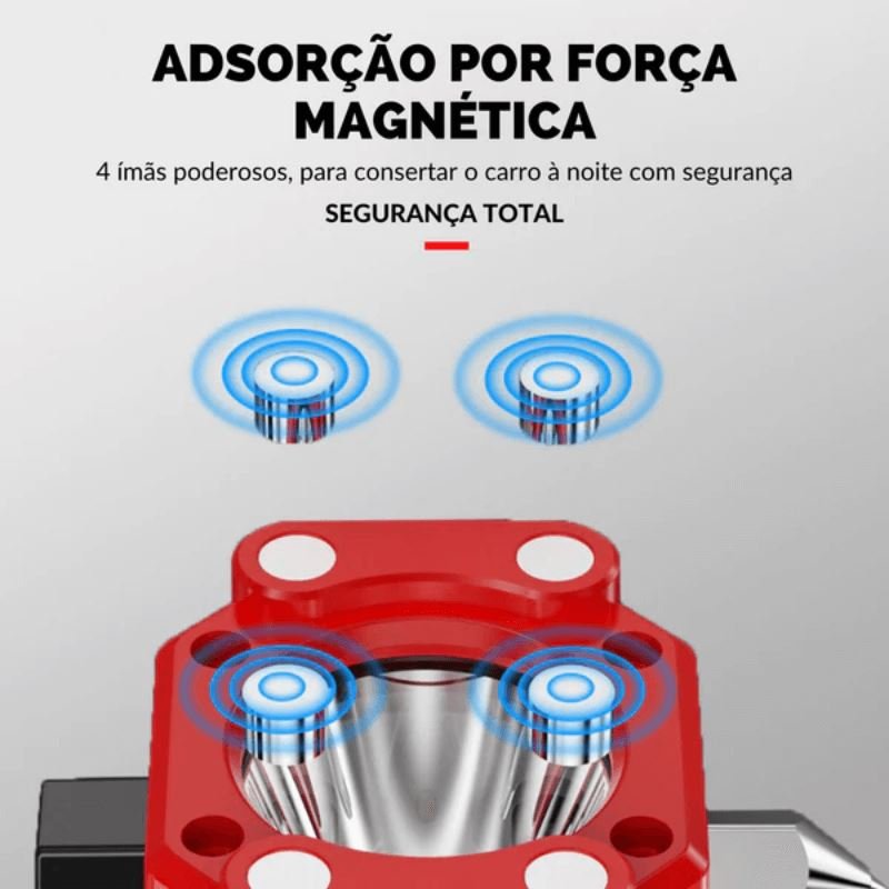 Lanterna Tática Indestrutível 4 em 1 - Ultra Potência - SHAMYS ONLINE SHOPPING