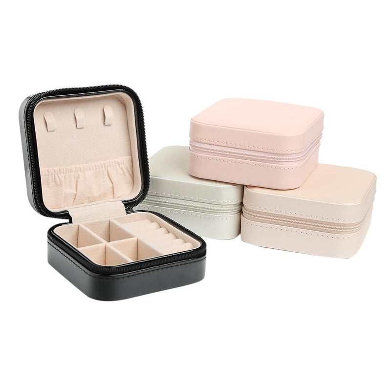LuxBox - Porta Jóias de Couro - SHAMYS ONLINE SHOPPING