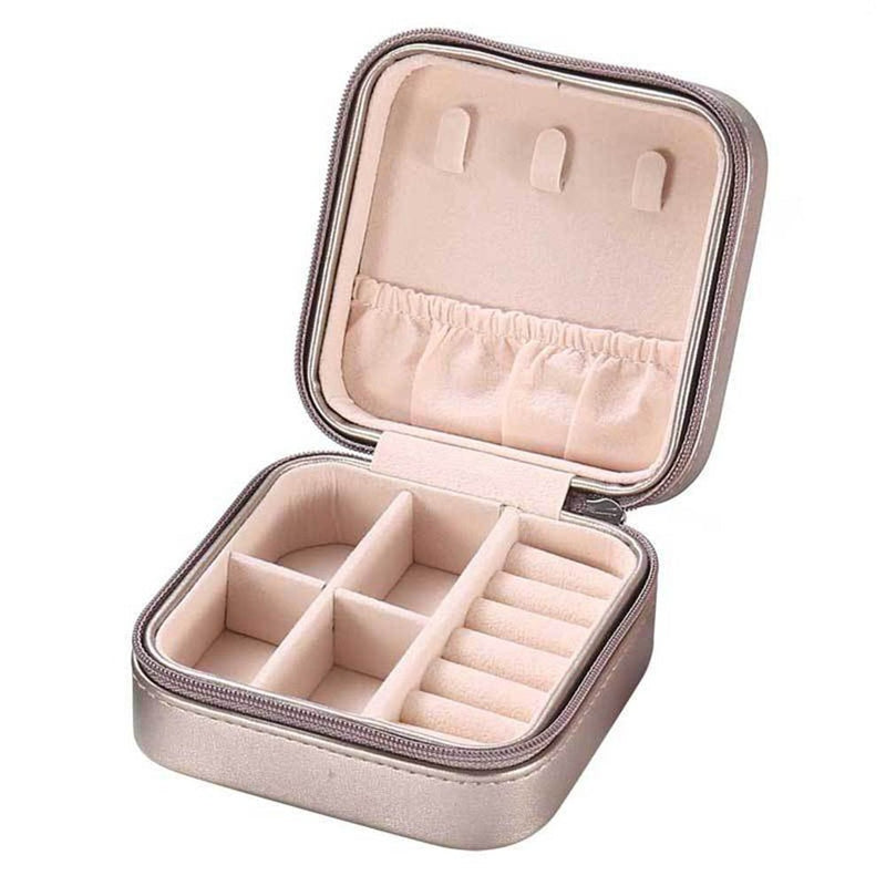 LuxBox - Porta Jóias de Couro - SHAMYS ONLINE SHOPPING