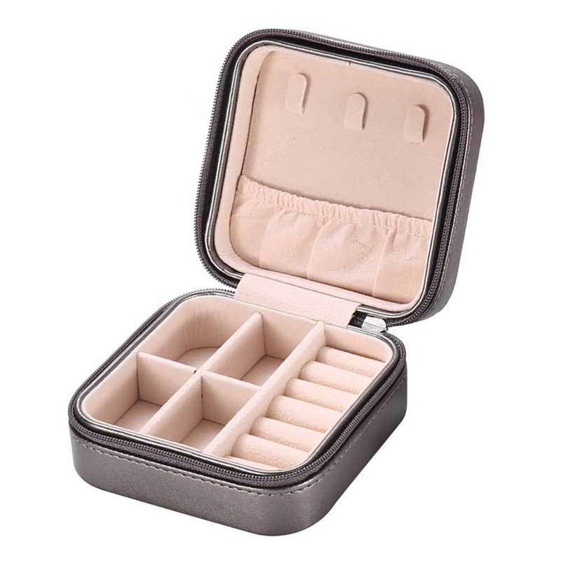 LuxBox - Porta Jóias de Couro - SHAMYS ONLINE SHOPPING