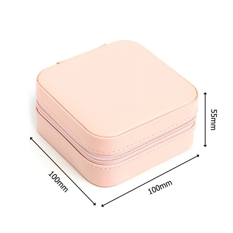 LuxBox - Porta Jóias de Couro - SHAMYS ONLINE SHOPPING