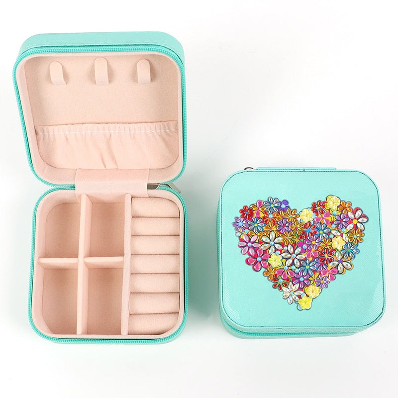 LuxBox - Porta Jóias de Couro - SHAMYS ONLINE SHOPPING