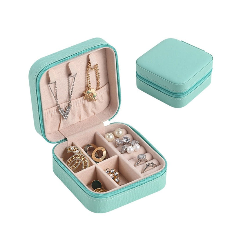 LuxBox - Porta Jóias de Couro - SHAMYS ONLINE SHOPPING