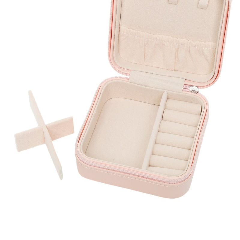 LuxBox - Porta Jóias de Couro - SHAMYS ONLINE SHOPPING