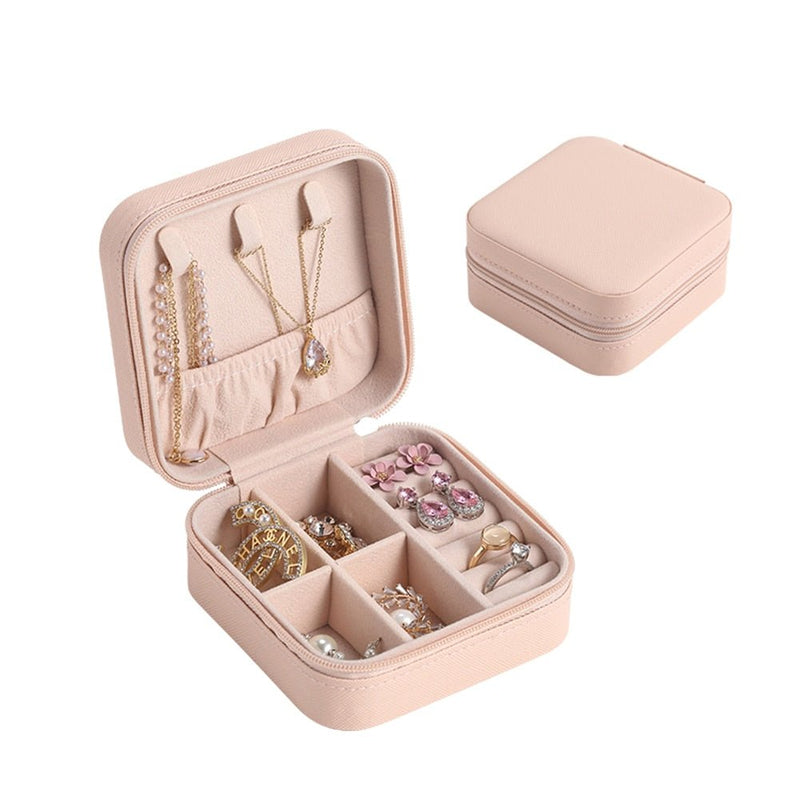 LuxBox - Porta Jóias de Couro - SHAMYS ONLINE SHOPPING