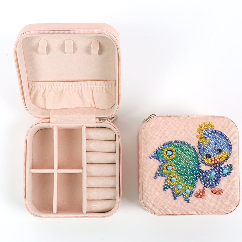 LuxBox - Porta Jóias de Couro - SHAMYS ONLINE SHOPPING