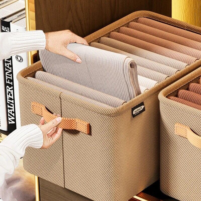 Organizador de Roupas Dobrável - COMPRE 1 LEVE 3 - SHAMYS ONLINE SHOPPING