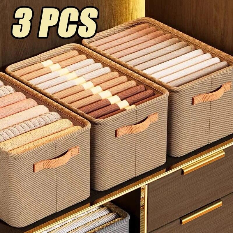 Organizador de Roupas Dobrável - COMPRE 1 LEVE 3 - SHAMYS ONLINE SHOPPING