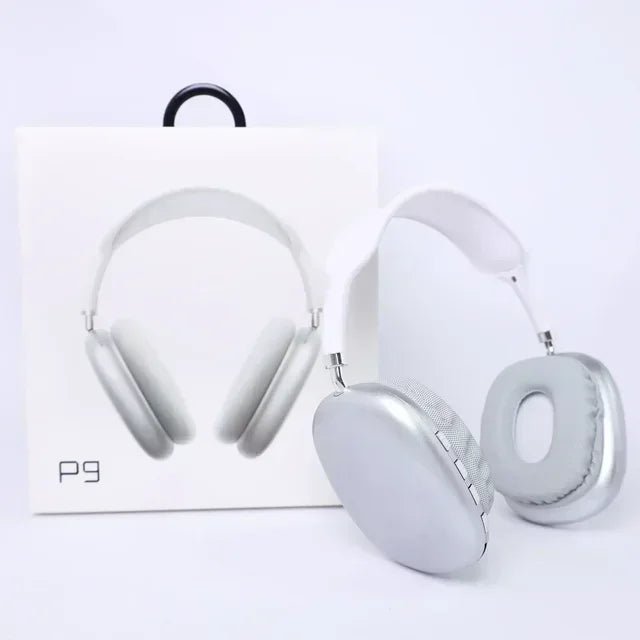 P9 Fone de ouvido sem fio Bluetooth para esportes ao ar livre, fones de ouvido sem fio para jogos com microfone, cancelamento de ruído, fones de ouvido Bluetooth - SHAMYS ONLINE SHOPPING