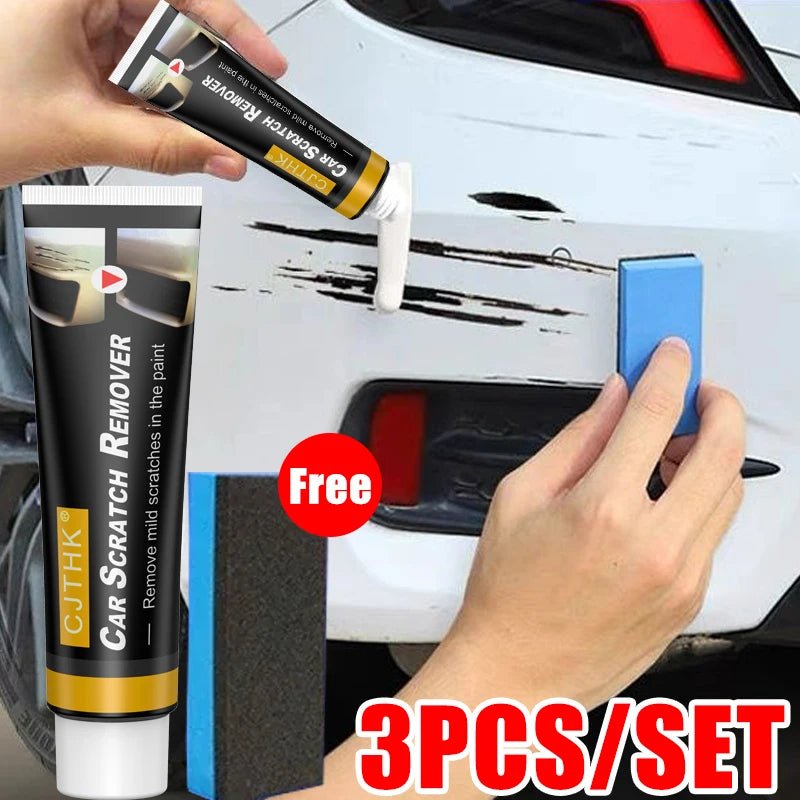 Removedor de arranhões de carro/ Pasta de polimento de carro com esponja - SHAMYS ONLINE SHOPPING