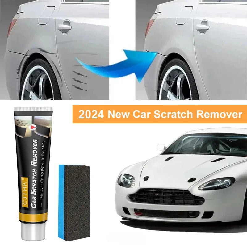 Removedor de arranhões de carro/ Pasta de polimento de carro com esponja - SHAMYS ONLINE SHOPPING