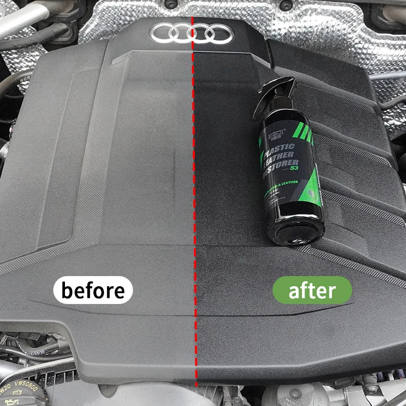 Restauração de interior de carro e revestimento Super brilho Polimento Cuidados com o carro Painel Plástico - SHAMYS ONLINE SHOPPING