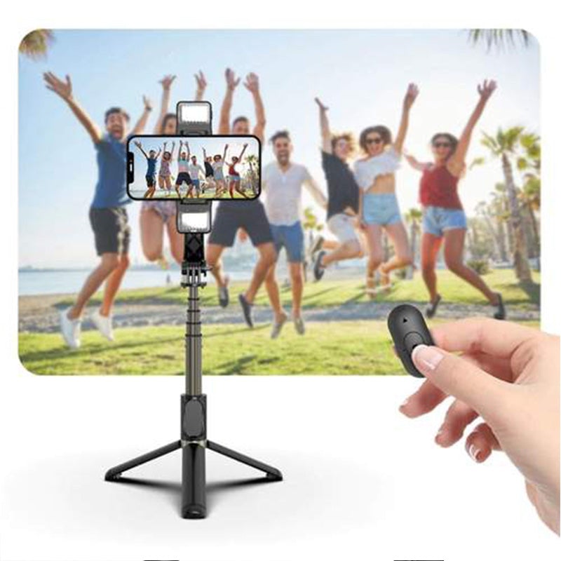 Selfiegram - Tripé Multifunções Led 4 em 1 - SHAMYS ONLINE SHOPPING