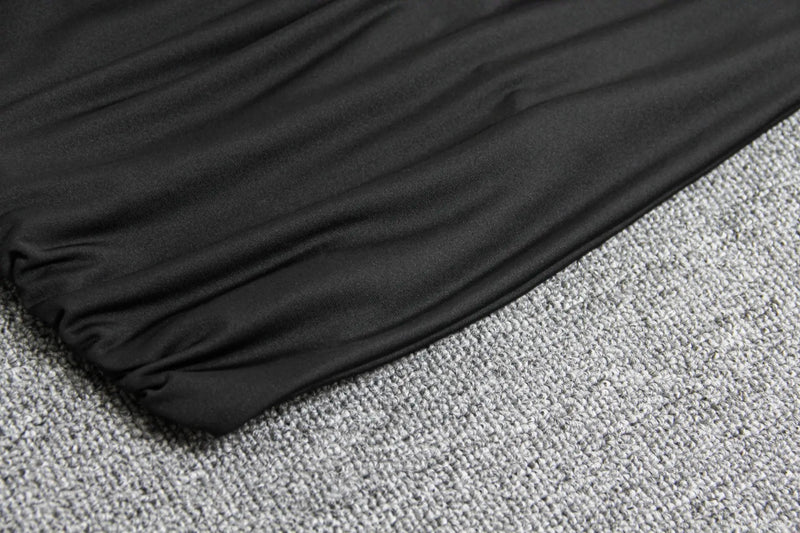 Sexy Novo Vestido Halter Sem Costas Feminino Moda Sem Mangas Sem Alças Decote Em V Profundo - SHAMYS ONLINE SHOPPING