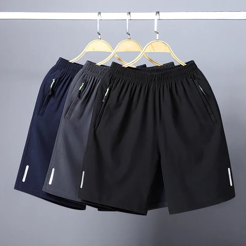 Shorts esportivos de verão masculinos, leves, de secagem rápida, elásticos, para homens - SHAMYS ONLINE SHOPPING