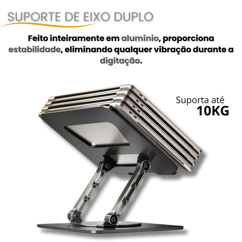 Suporte Giratório SpinFlex 360º para Notebook - SHAMYS ONLINE SHOPPING