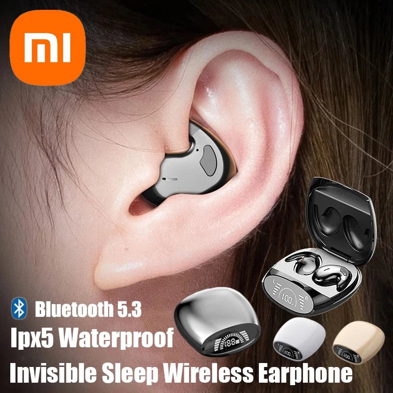 Xiaomi Ipx5 Fone de ouvido sem fio Bluetooth à prova d'água com microfone para telefone Fones de ouvido Bluetooth 5.3 - SHAMYS ONLINE SHOPPING